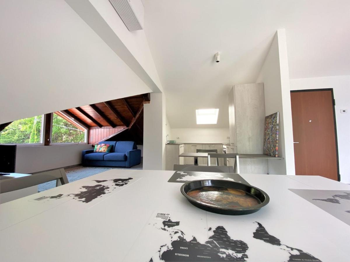 Апартаменты La Rondinella - Loft With Fantastic View On Lake Como Ардженьо Экстерьер фото