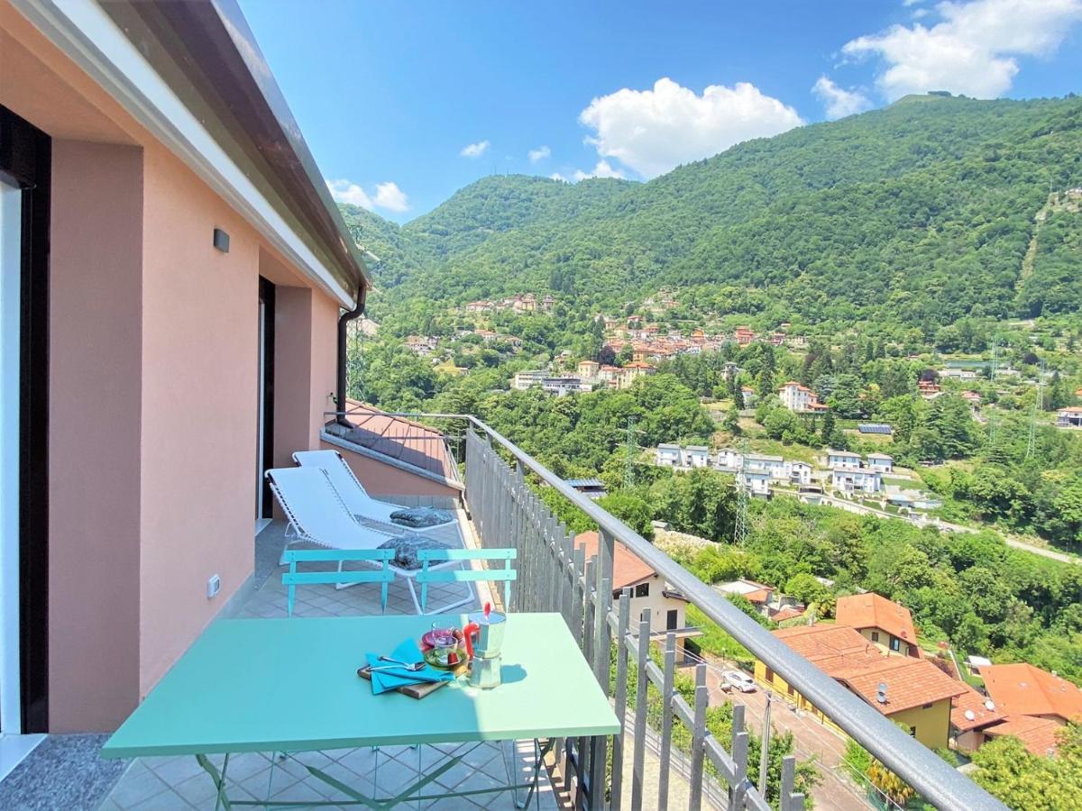 Апартаменты La Rondinella - Loft With Fantastic View On Lake Como Ардженьо Экстерьер фото